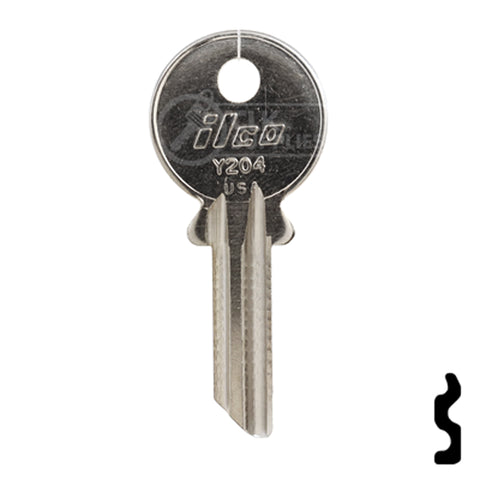 Uncut Key Blank | Yale | Y204