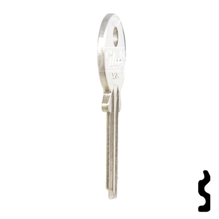 Uncut Key Blank | Yale | Y204 Office Furniture-Mailbox Key Ilco