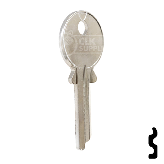 Uncut Key Blank | Yale | Y204 Office Furniture-Mailbox Key Ilco