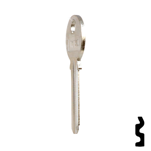 Uncut Key Blank | Yale | Y2R, YA-17I Office Furniture-Mailbox Key JMA USA