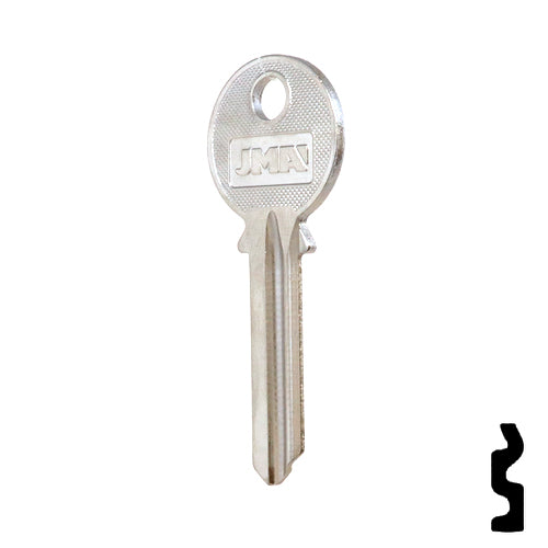 Uncut Key Blank | Yale | Y2R, YA-17I Office Furniture-Mailbox Key JMA USA