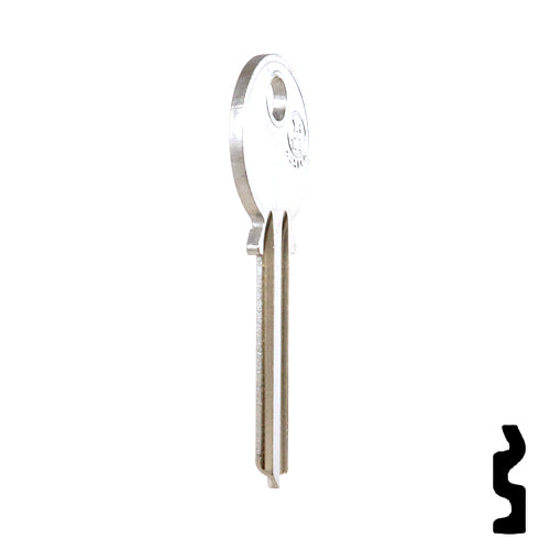 Uncut Key Blank | Yale | Y2R, YA-17I Office Furniture-Mailbox Key JMA USA