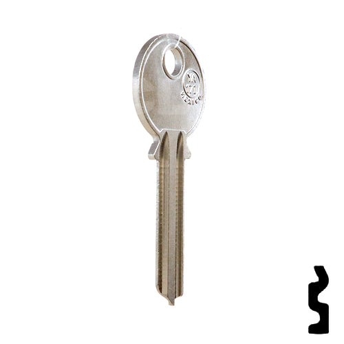 Uncut Key Blank | Yale | Y2R, YA-17I Office Furniture-Mailbox Key JMA USA