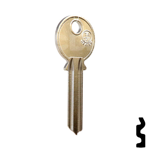 Uncut Key Blank | Yale | Y2R, YA-17I Office Furniture-Mailbox Key JMA USA