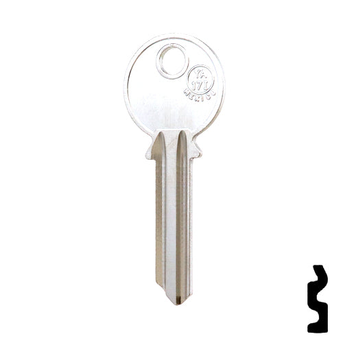 Uncut Key Blank | Yale | Y2R, YA-17I Office Furniture-Mailbox Key JMA USA