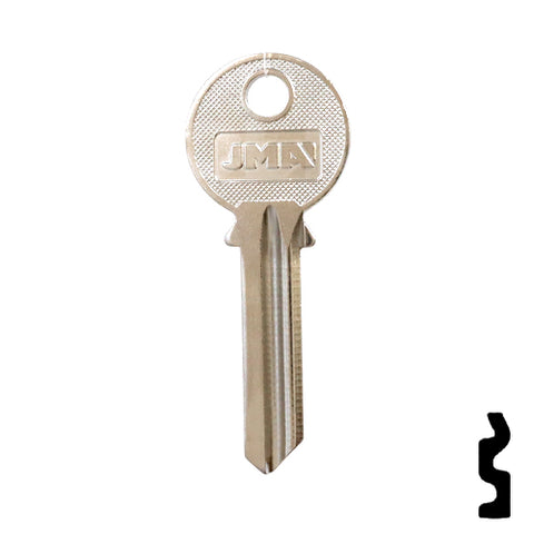 Uncut Key Blank | Yale | Y2R, YA-17I