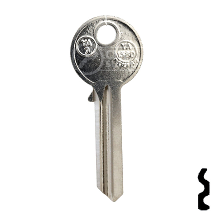 Uncut Key Blank | Yale | YA-138D Office Furniture-Mailbox Key JMA USA