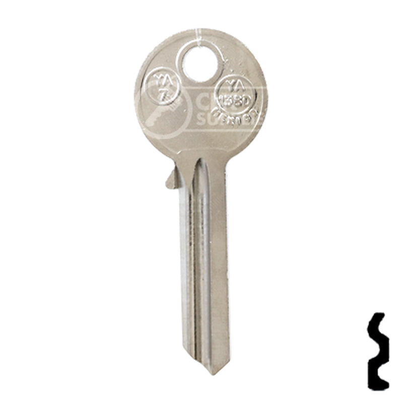 Uncut Key Blank | Yale | YA-138D Office Furniture-Mailbox Key JMA USA