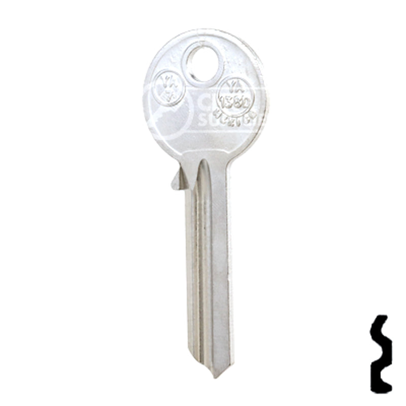Uncut Key Blank | Yale | YA-138D Office Furniture-Mailbox Key JMA USA