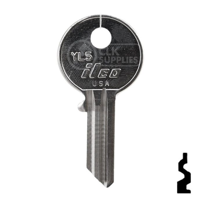 Uncut Key Blank | Yale | YL5 Office Furniture-Mailbox Key Ilco