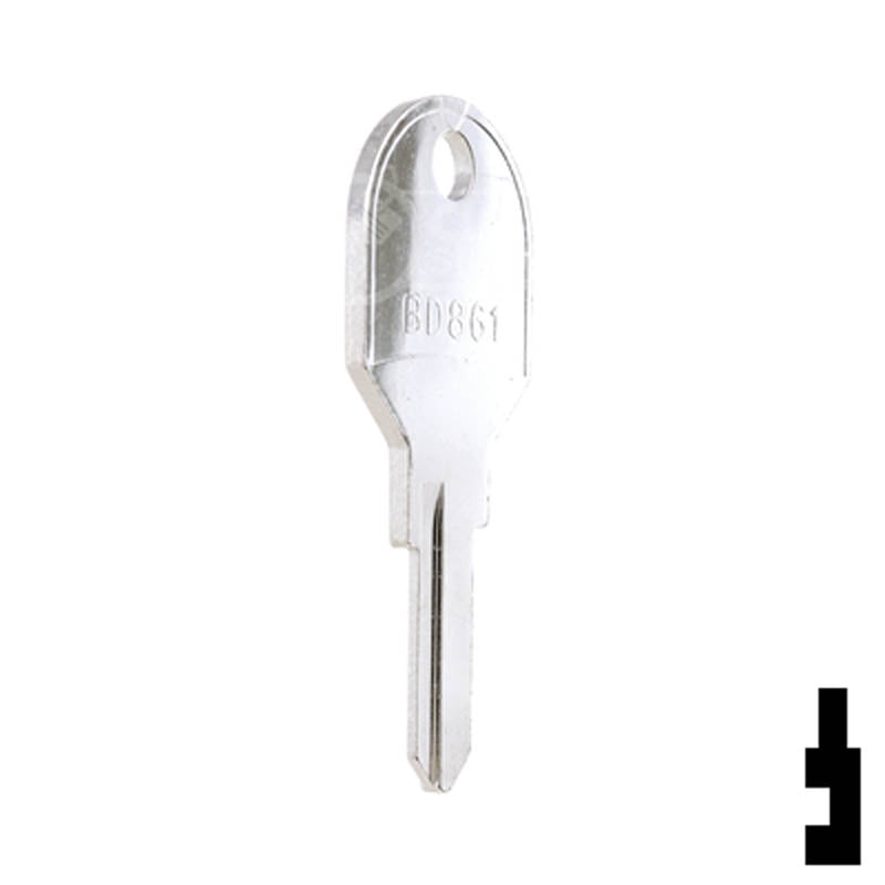 Uncut Mailbox Key | Home Depot, Lowes | BD861 Office Furniture-Mailbox Key Framon