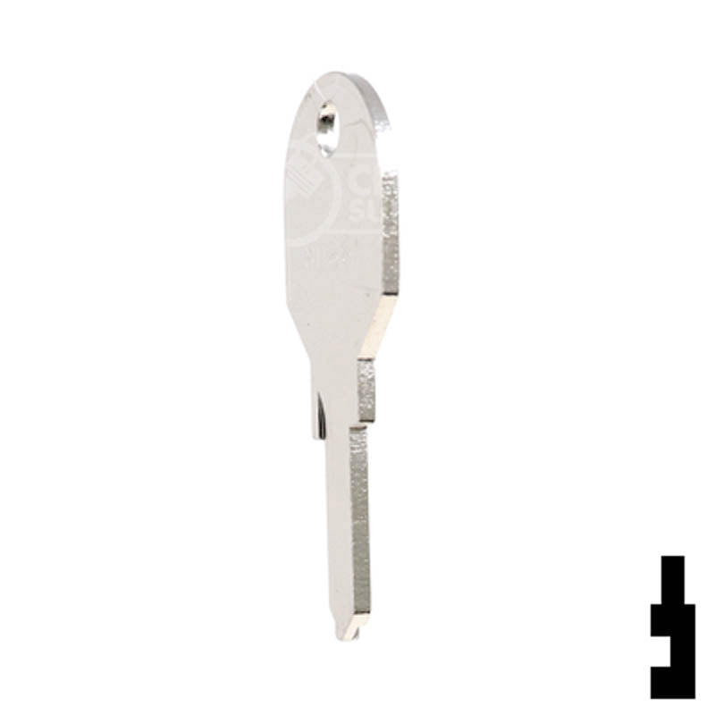 Uncut Mailbox Key | Home Depot, Lowes | BD861 Office Furniture-Mailbox Key Framon