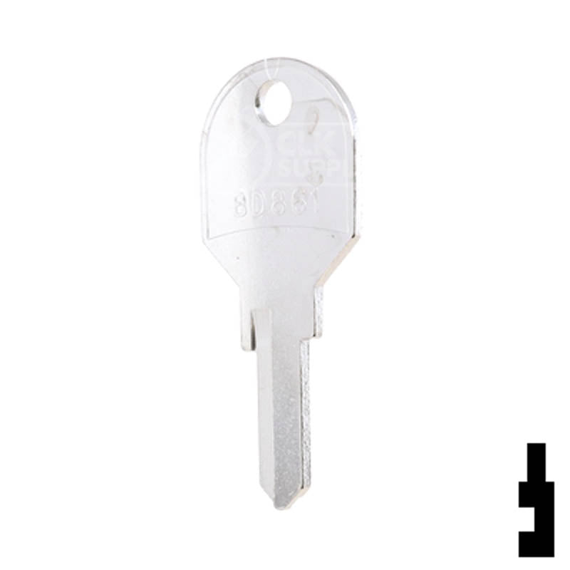 Uncut Mailbox Key | Home Depot, Lowes | BD861 Office Furniture-Mailbox Key Framon