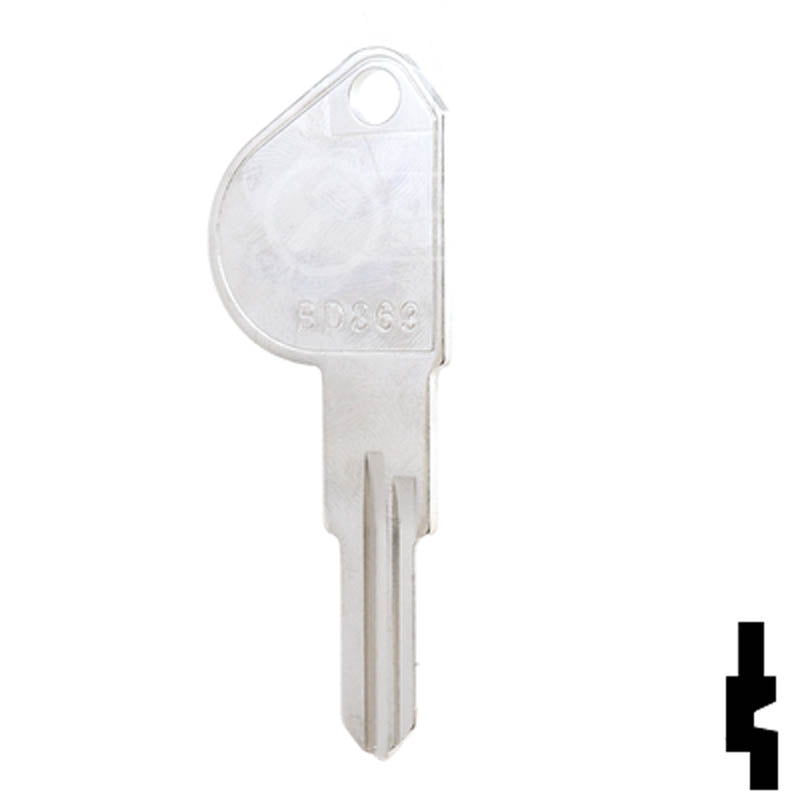 Uncut Mailbox Key | Home Depot, Lowes | BD863 Office Furniture-Mailbox Key Framon