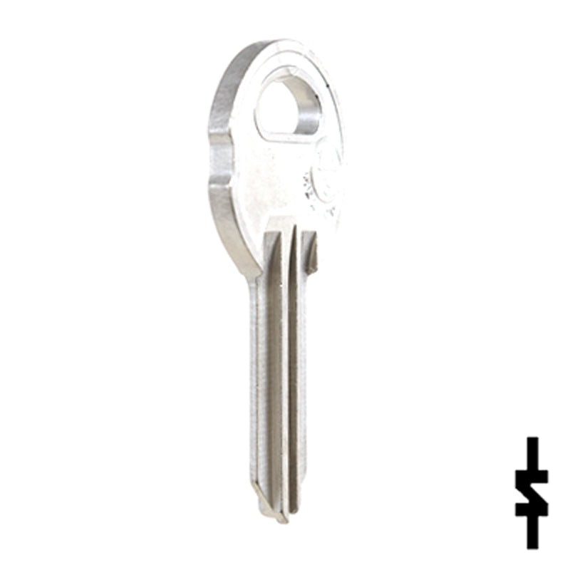 Uncut NP Key Blank | Illinois | ILL-3, S104Z Office Furniture-Mailbox Key JMA USA