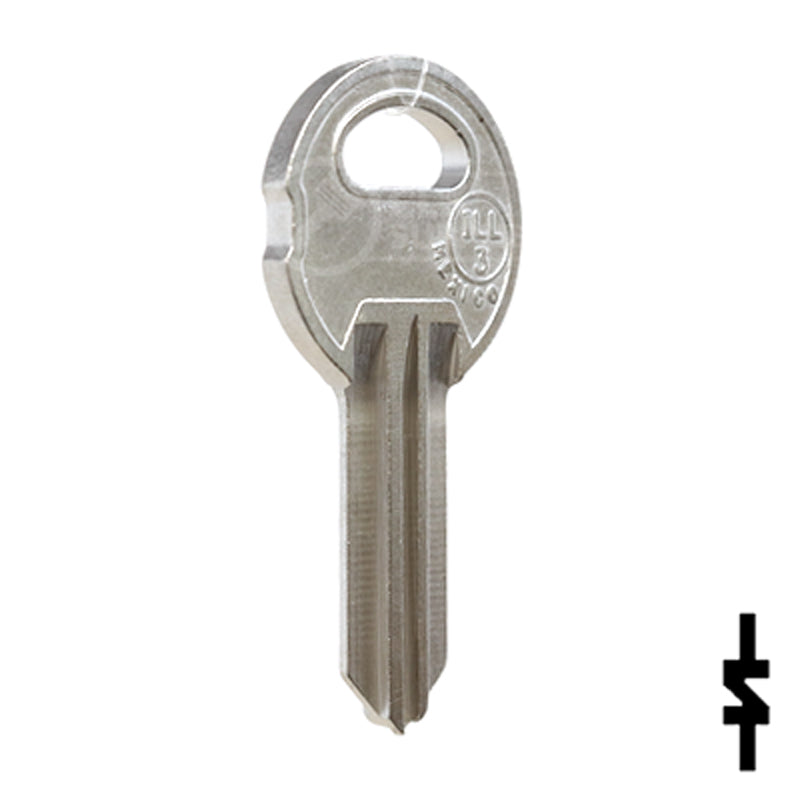 Uncut NP Key Blank | Illinois | ILL-3, S104Z Office Furniture-Mailbox Key JMA USA