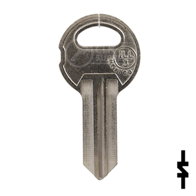 Uncut NP Key Blank | Illinois | ILL-3, S104Z Office Furniture-Mailbox Key JMA USA
