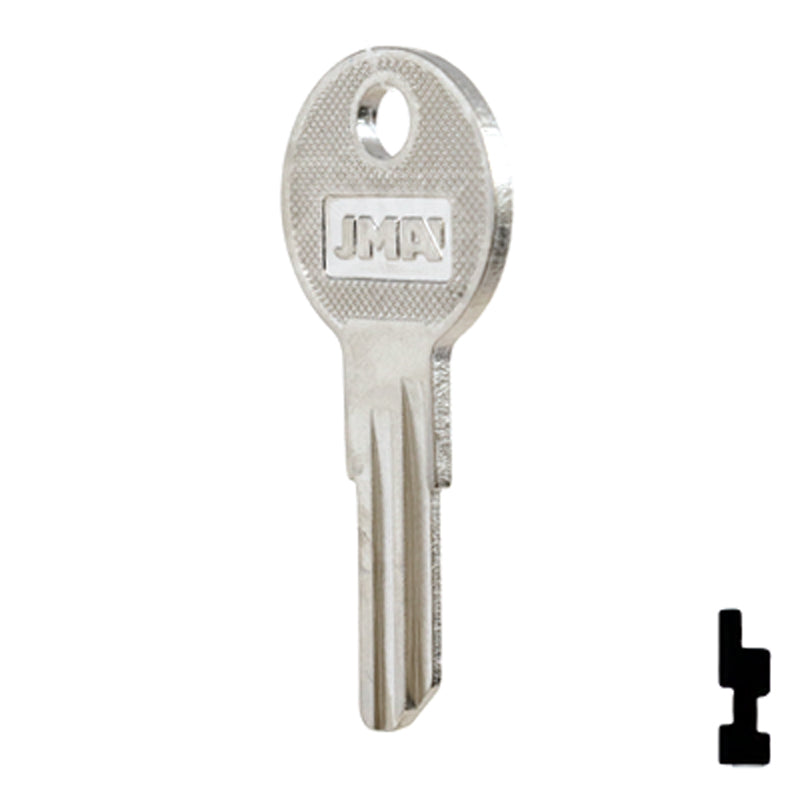 Uncut NP Key Blank | Illinois | ILL2, 1043C Office Furniture-Mailbox Key JMA USA