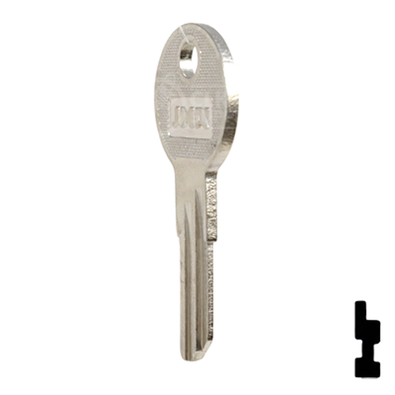 Uncut NP Key Blank | Illinois | ILL2, 1043C Office Furniture-Mailbox Key JMA USA