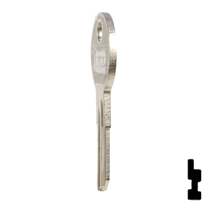 Uncut NP Key Blank | Illinois | ILL2, 1043C Office Furniture-Mailbox Key JMA USA