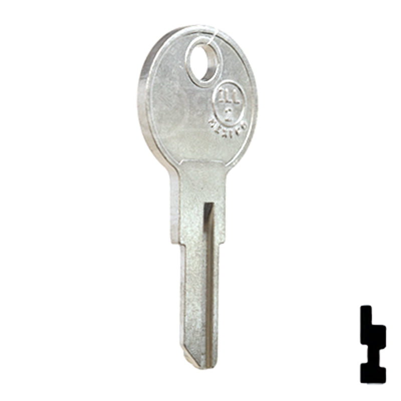 Uncut NP Key Blank | Illinois | ILL2, 1043C Office Furniture-Mailbox Key JMA USA