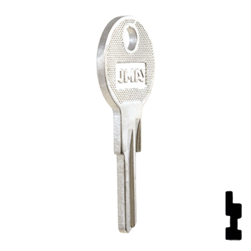 Uncut NP Key Blank | Illinois | ILL2, 1043C Office Furniture-Mailbox Key JMA USA