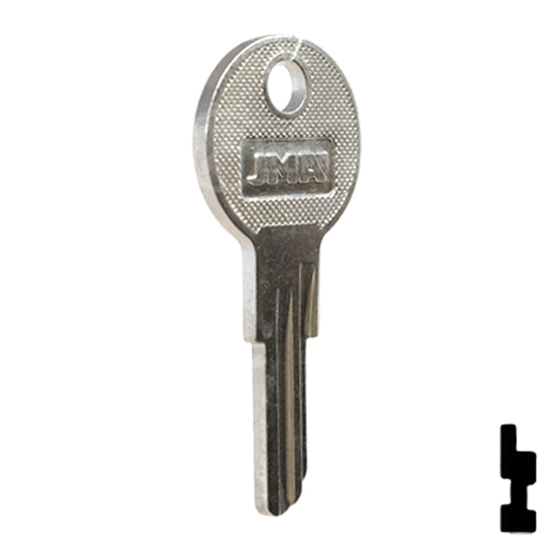 Uncut NP Key Blank | Illinois | ILL2, 1043C Office Furniture-Mailbox Key JMA USA