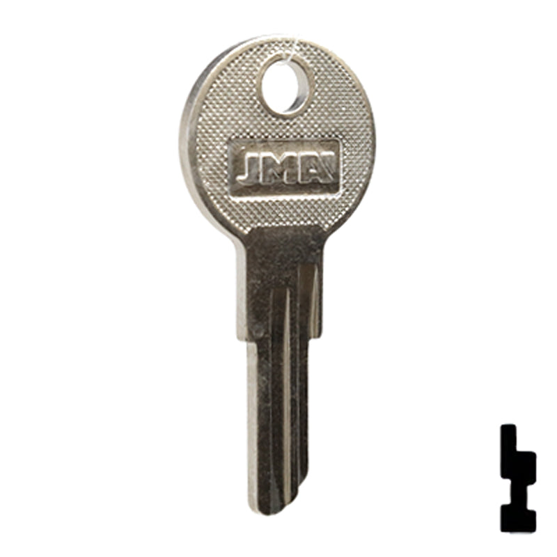 Uncut NP Key Blank | Illinois | ILL2, 1043C Office Furniture-Mailbox Key JMA USA