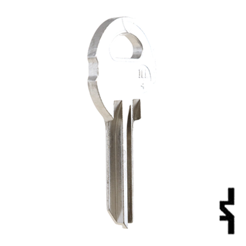 Uncut NP Key Blank | Illinois | ILL4, S1042ZM Office Furniture-Mailbox Key JMA USA