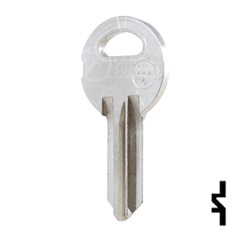 Uncut NP Key Blank | Illinois | ILL4, S1042ZM Office Furniture-Mailbox Key JMA USA