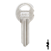 Uncut NP Key Blank | Illinois | ILL5, 1042A Office Furniture-Mailbox Key JMA USA
