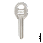 Uncut NP Key Blank | Illinois | ILL5, 1042A Office Furniture-Mailbox Key JMA USA