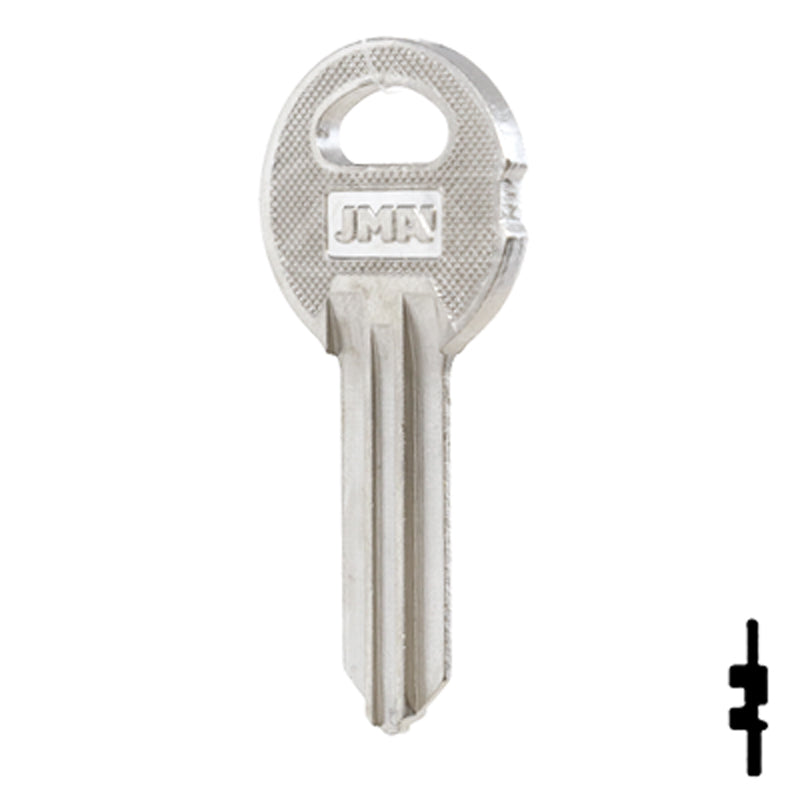 Uncut NP Key Blank | Illinois | ILL5, 1042A Office Furniture-Mailbox Key JMA USA