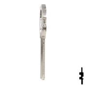 Uncut NP Key Blank | Illinois | ILL5, 1042A Office Furniture-Mailbox Key JMA USA