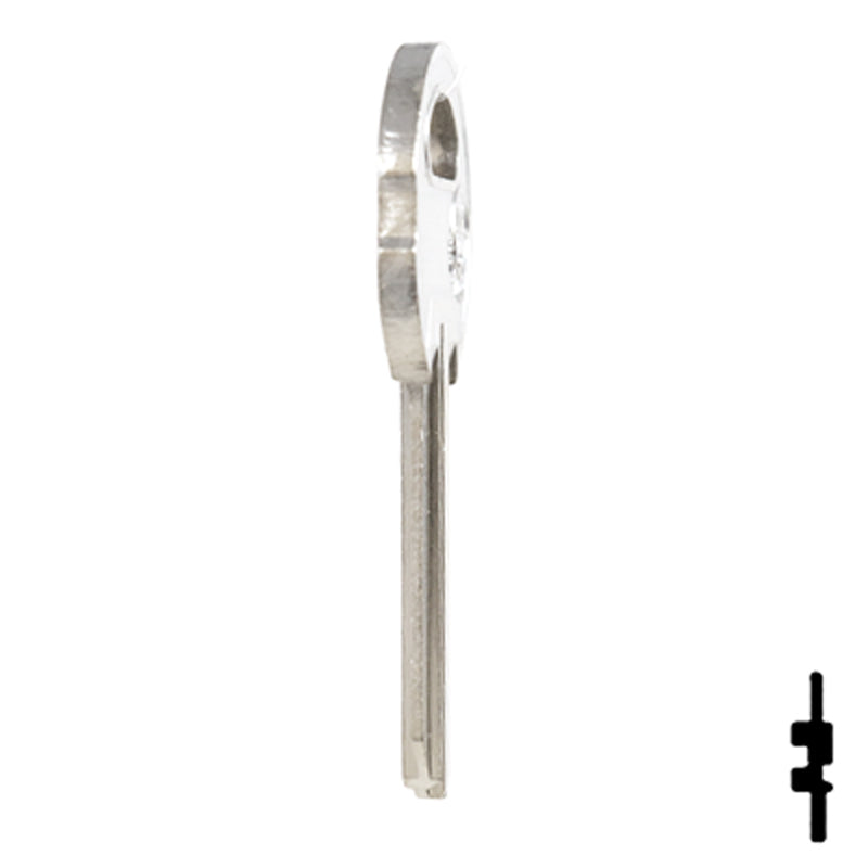 Uncut NP Key Blank | Illinois | ILL5, 1042A Office Furniture-Mailbox Key JMA USA