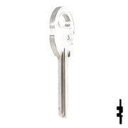 Uncut NP Key Blank | Illinois | ILL5, 1042A Office Furniture-Mailbox Key JMA USA
