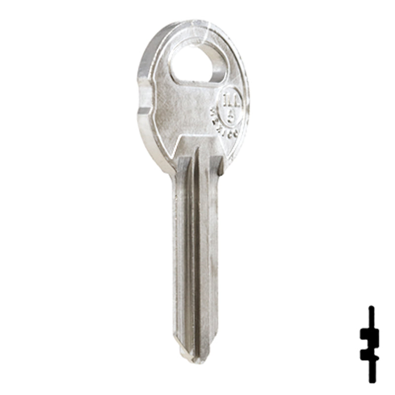Uncut NP Key Blank | Illinois | ILL5, 1042A Office Furniture-Mailbox Key JMA USA