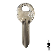 Uncut NP Key Blank | Illinois | ILL5, 1042A Office Furniture-Mailbox Key JMA USA