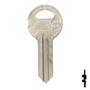 Uncut NP Key Blank | Illinois | ILL5, 1042A Office Furniture-Mailbox Key JMA USA