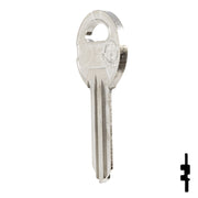 Uncut NP Key Blank | Illinois | ILL5, 1042A Office Furniture-Mailbox Key JMA USA