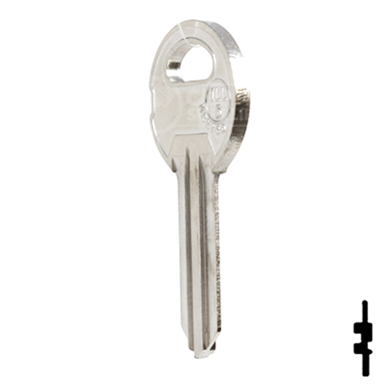 Uncut NP Key Blank | Illinois | ILL5, 1042A Office Furniture-Mailbox Key JMA USA
