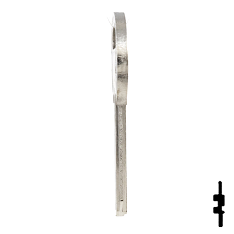 Uncut NP Key Blank | Illinois | ILL5, 1042A Office Furniture-Mailbox Key JMA USA