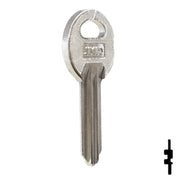 Uncut NP Key Blank | Illinois | ILL5, 1042A Office Furniture-Mailbox Key JMA USA