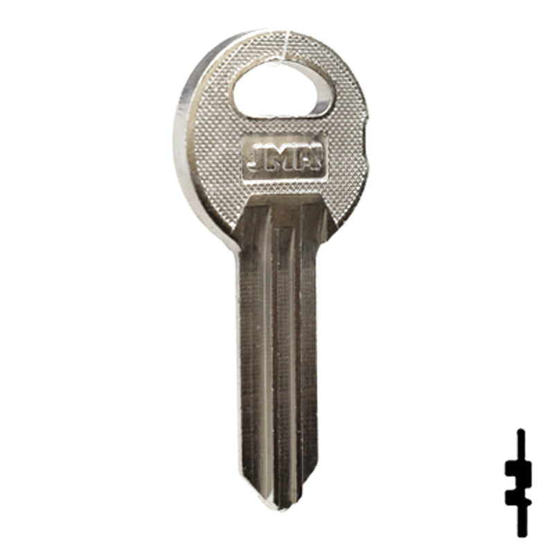 Uncut NP Key Blank | Illinois | ILL5, 1042A Office Furniture-Mailbox Key JMA USA