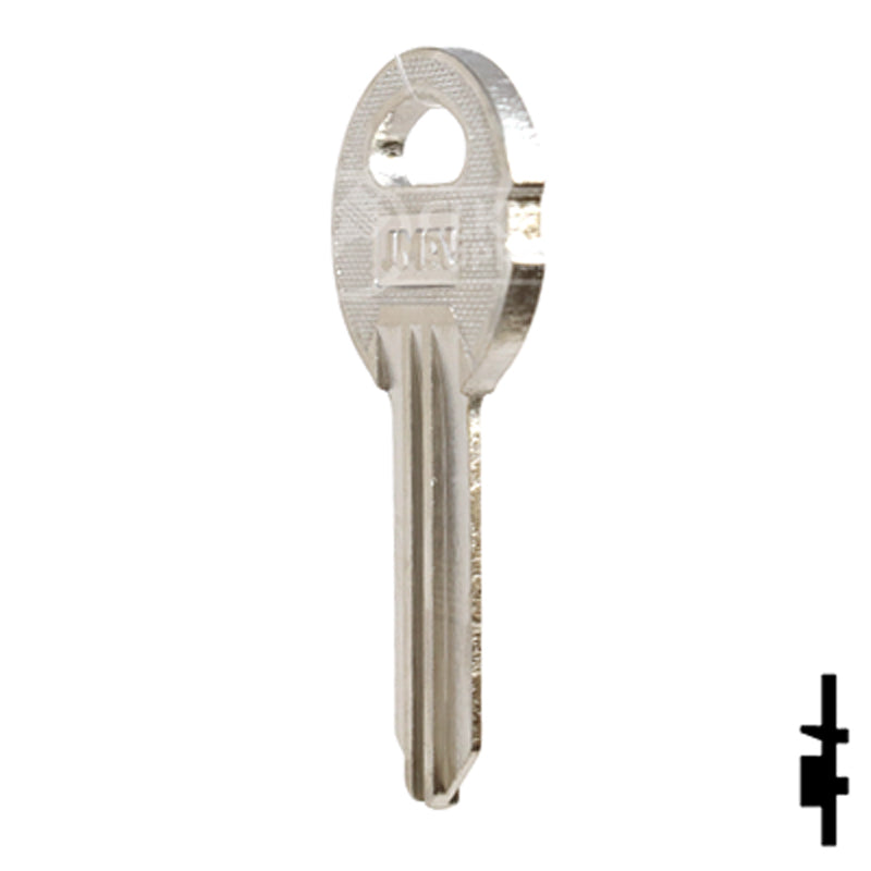 Uncut NP Key Blank | Illinois | ILL6, 1042B Office Furniture-Mailbox Key JMA USA