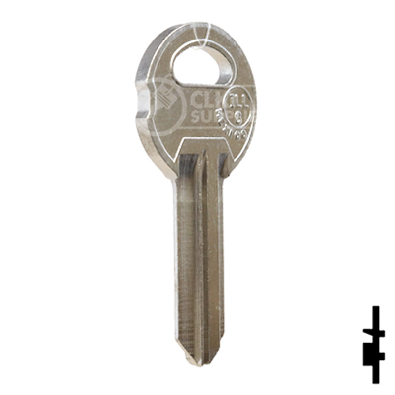 Uncut NP Key Blank | Illinois | ILL6, 1042B Office Furniture-Mailbox Key JMA USA