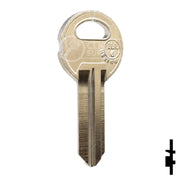 Uncut NP Key Blank | Illinois | ILL6, 1042B Office Furniture-Mailbox Key JMA USA