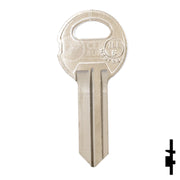 Uncut NP Key Blank | Illinois | ILL6, 1042B Office Furniture-Mailbox Key JMA USA