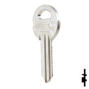 Uncut NP Key Blank | Illinois | ILL6, 1042B Office Furniture-Mailbox Key JMA USA