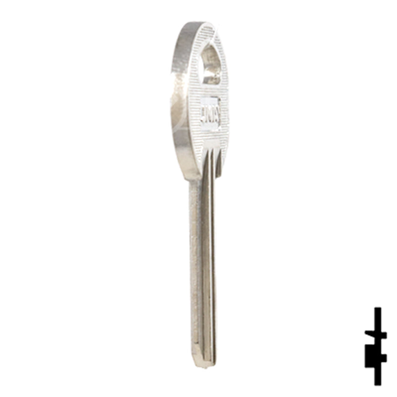 Uncut NP Key Blank | Illinois | ILL6, 1042B Office Furniture-Mailbox Key JMA USA